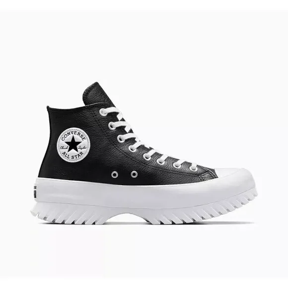 Converse Chuck Taylor All Star Lugged 2.0 Premium Leather Shoes Women’s 10.5 - Picture 2 of 6